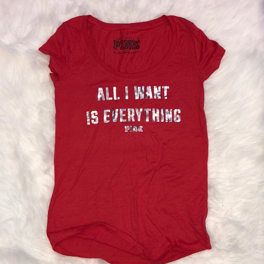 PINK Christmas PJ Shirt